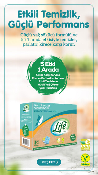 Yağ Sökücü Bulaşık Tableti