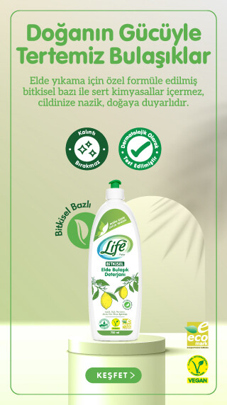 Bitkisel Elde Bulaşık Deterjanı
