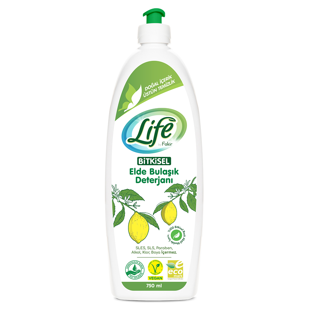 Bitkisel Elde Bulaşık Deterjanı - Life by Fakir
