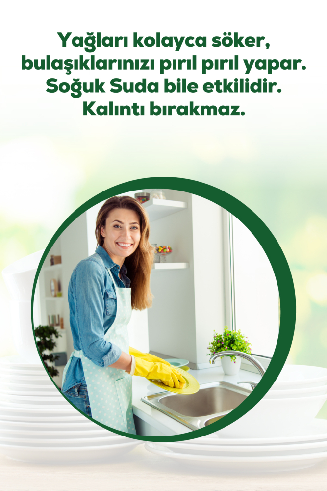 Bitkisel Elde Bulaşık Deterjanı - 6