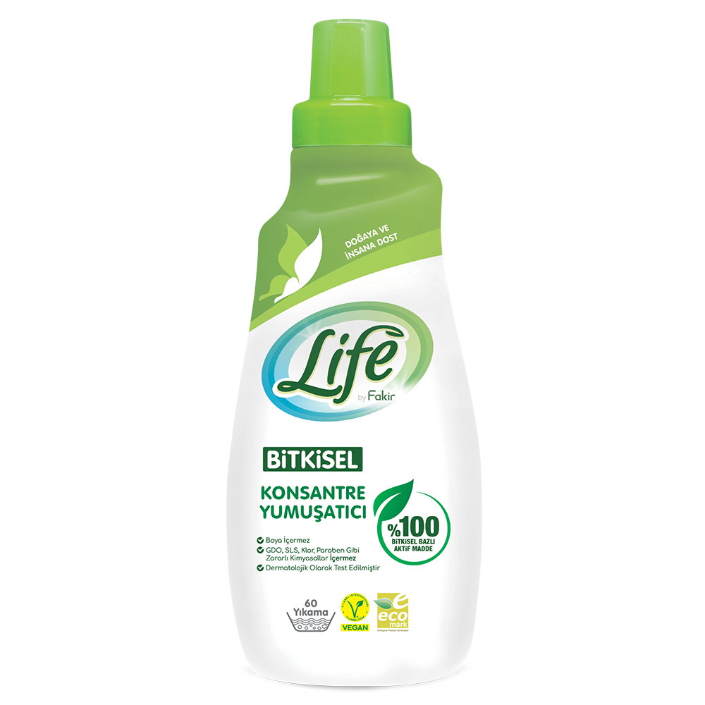 Bitkisel Konsantre Çamaşır Yumuşatıcısı - Life by Fakir