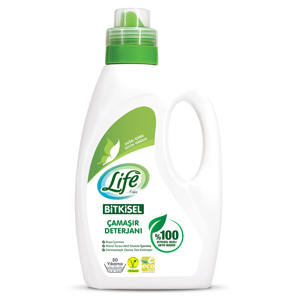 Bitkisel Sıvı Çamaşır Deterjanı - Life by Fakir